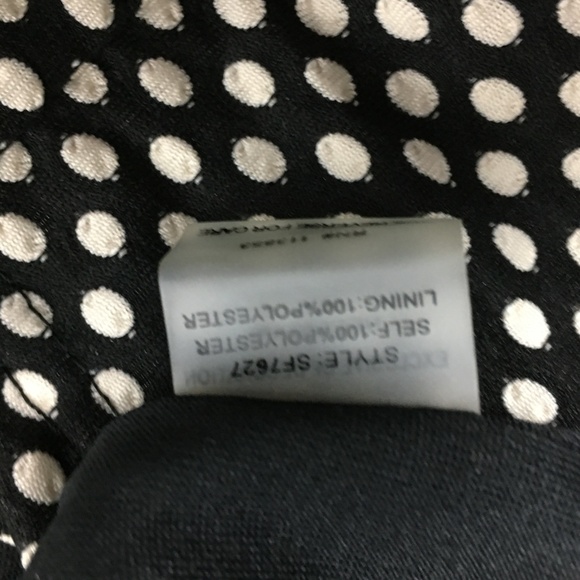 41 Hawthorn Black and White Polka Dot Dress - Picture 7 of 7